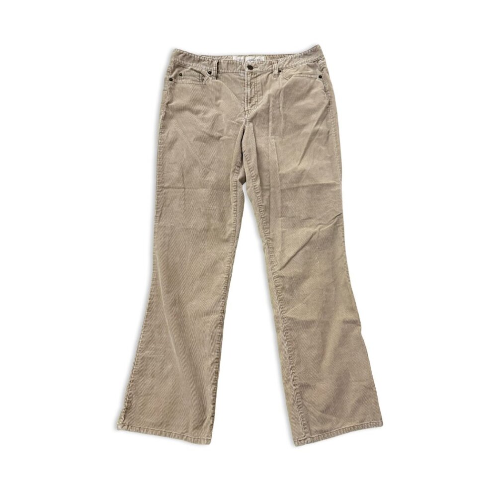 Tan Bootcut Corduroy Jeans by Ann Taylor Loft - Size 12
